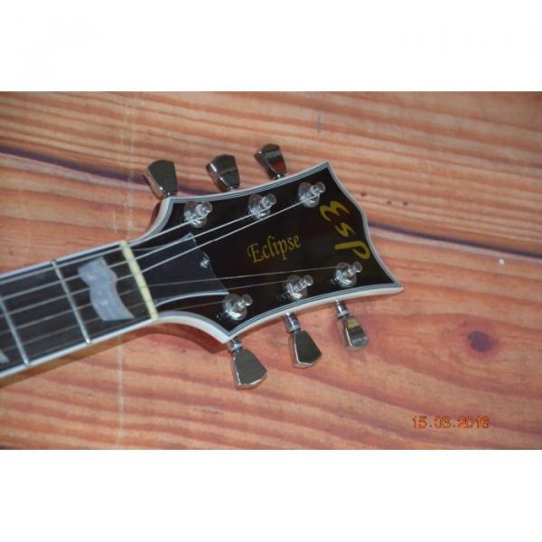 Custom LTD Deluxe ESP Eclipse Sunburst Electric Guitar #3 image