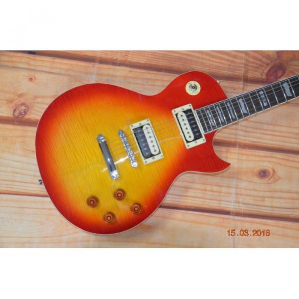 Custom LTD Deluxe ESP Eclipse Sunburst Electric Guitar #5 image