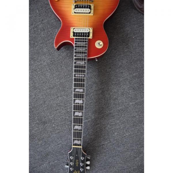 Custom LTD Deluxe ESP Eclipse Flame Maple Electric Guitar #5 image