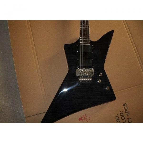 Custom James Hetfield ESP LTD Black Electric Guitar Graphite Nut MX250 #5 image