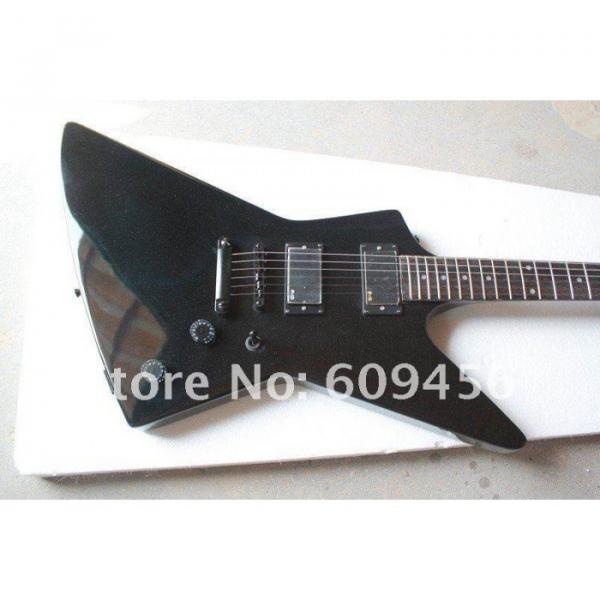 Custom James Hetfield ESP Black Electric Guitar Graphite Nut MX250 #5 image