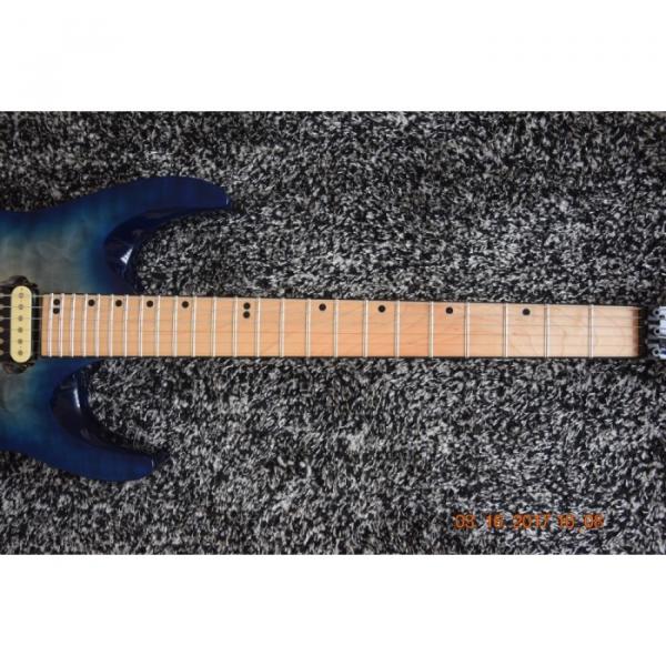 Custom Jackson Quilted Maple Top Blue Electric Guitar #3 image