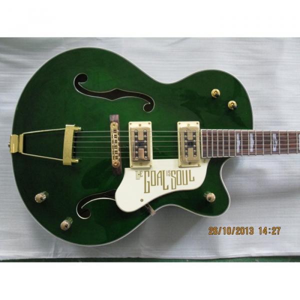 Custom Green Brian Gretsch Nashville Electric Guitar #1 image