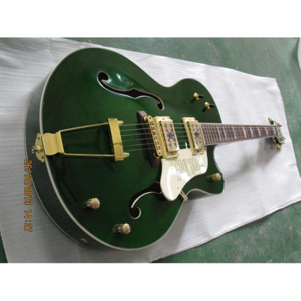 Custom Green Brian Gretsch Nashville Electric Guitar #4 image
