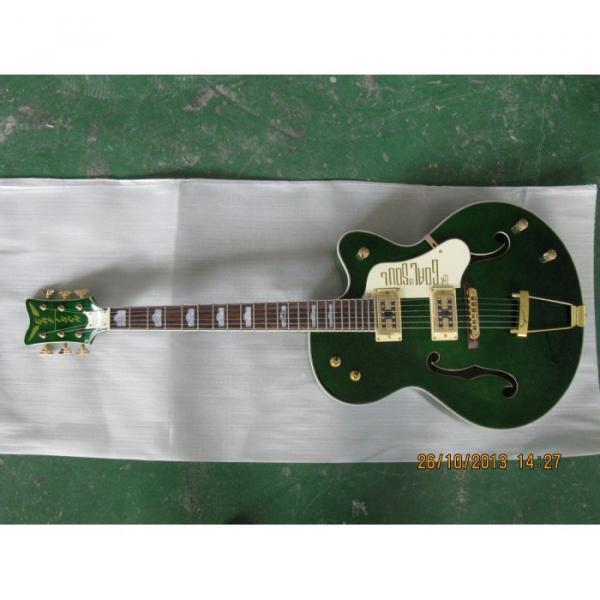 Custom Green Brian Gretsch Nashville Electric Guitar #5 image