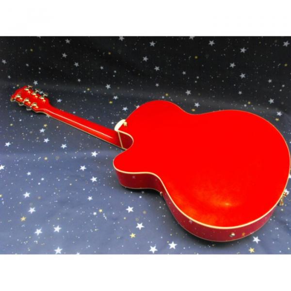 Custom Gretsch Brick Red Electric Guitar #3 image