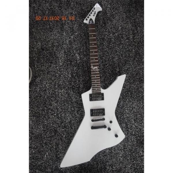 Custom ESP James Hetfield Snakebyte White Electric Guitar #1 image