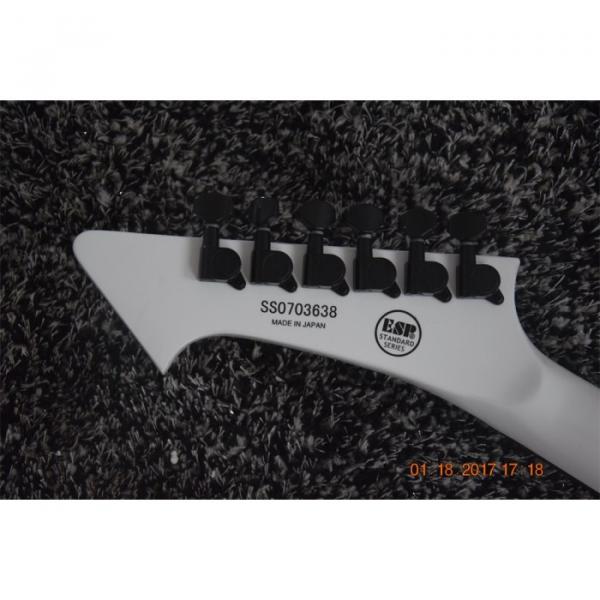 Custom ESP James Hetfield Snakebyte White Electric Guitar #2 image