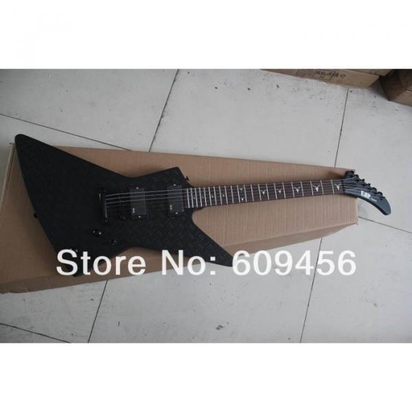 Custom ESP James Hetfield Metallica Black Electric Guitar EXP Deer Skull MX250 #3 image