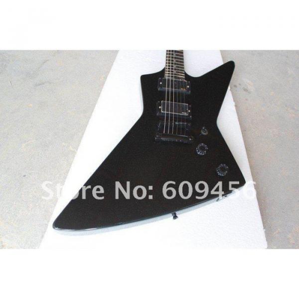 Custom James Hetfield ESP Black Electric Guitar Graphite Nut MX250 #7 image