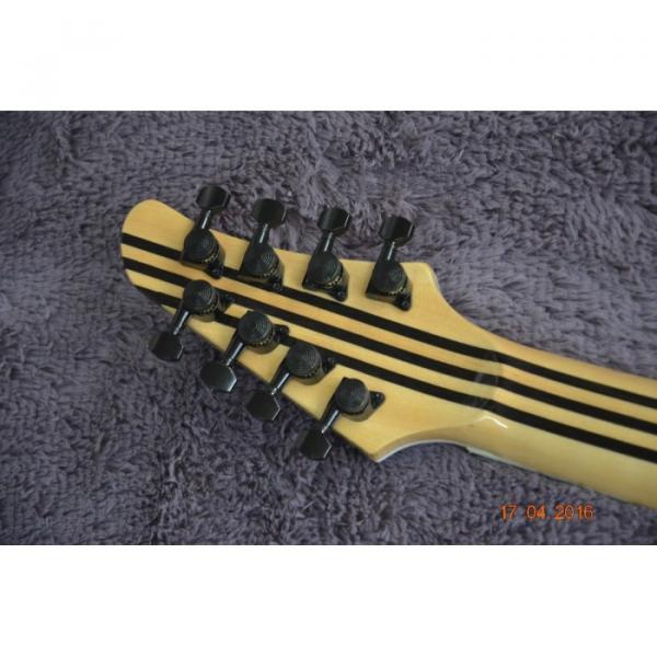 Custom Built Mayones Regius 8 String Brown Electric Guitar #2 image