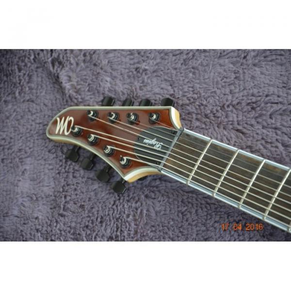 Custom Built Mayones Regius 8 String Brown Electric Guitar #5 image