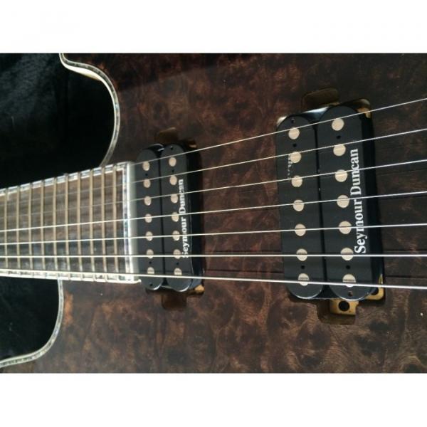 Custom Built Mayones Regius 7 String Electric Guitar Birds Eye Wenge Neck #3 image