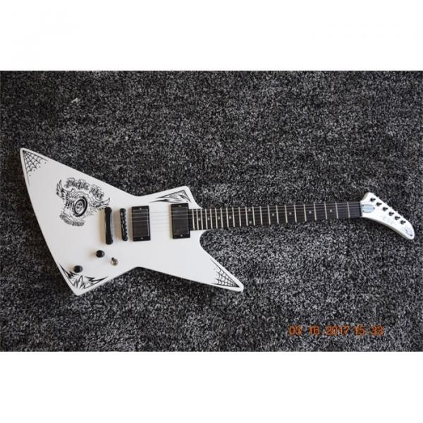 Custom Build ESP Korina White Electric Guitar #1 image