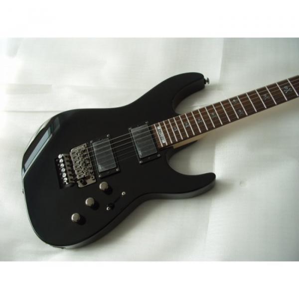 Custom Black ESP KH 202 Electric Guitar #3 image