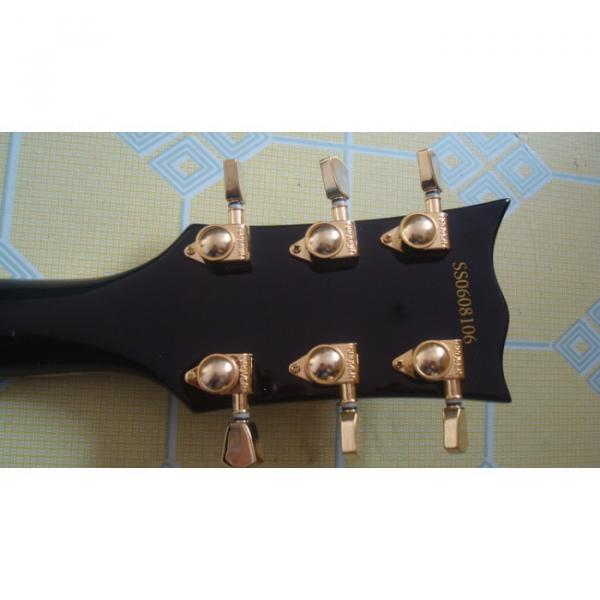 Custom Black ESP Black Beauty Electric Guitar #4 image