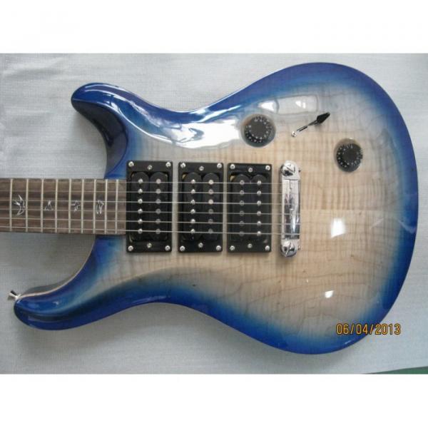 Custom 22 Robot Paul Reed Smith Classic Blue Electric Guitar #1 image