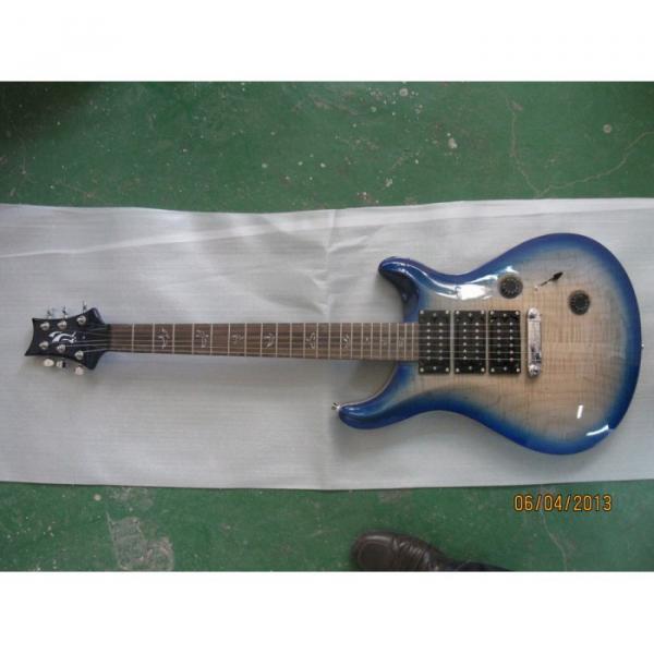 Custom 22 Robot Paul Reed Smith Classic Blue Electric Guitar #2 image