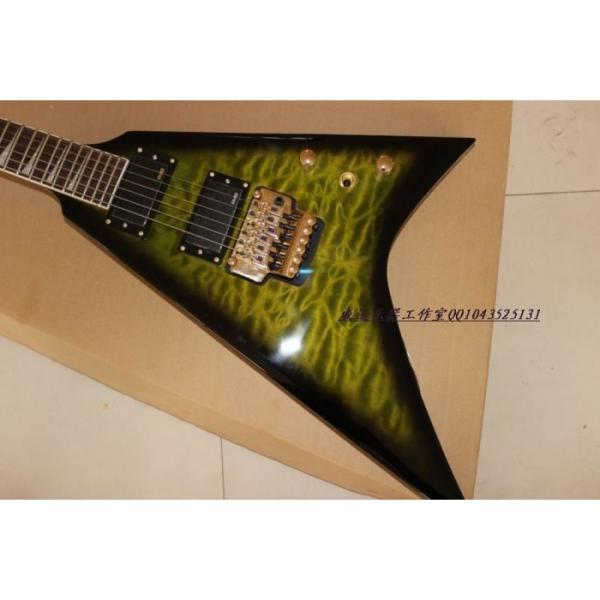 Custom 2013 Jackson Green Electric Guitar #3 image