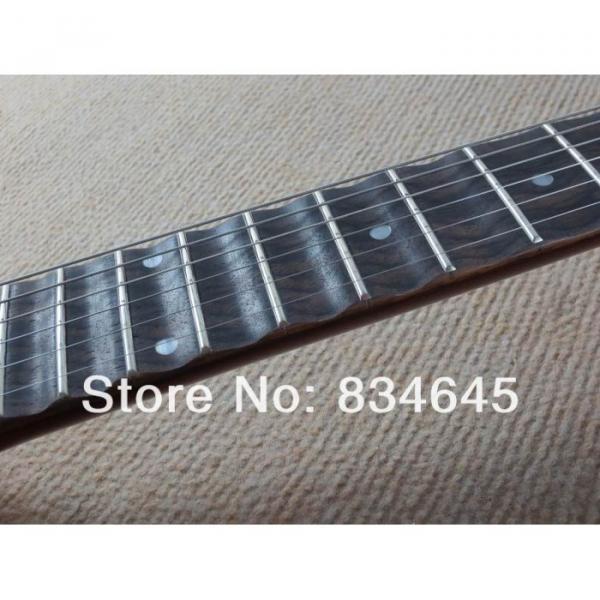 Custom  ESP Explorer MX 250 II Active Pickups EMG Metal Red Electric Guitar #3 image
