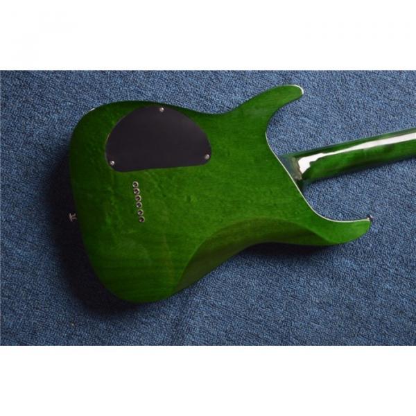 Custom  Shop Tranparent Green ESP Electric Guitar #2 image