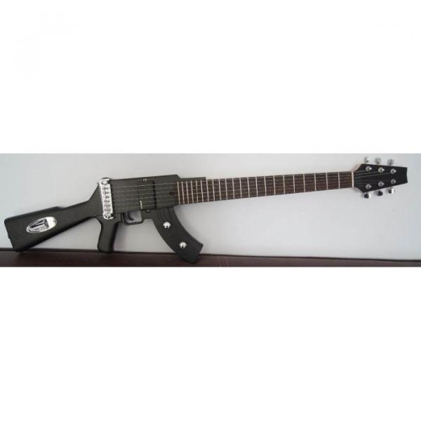 Custom  Shop Riffle Black AK 47 Electric Guitar #1 image