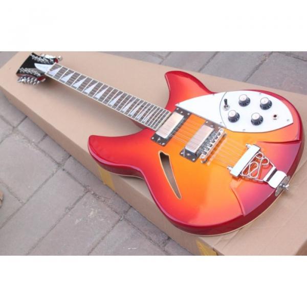 12 Strings Rickenbacker 381 Fireglo Electric Guitar #3 image