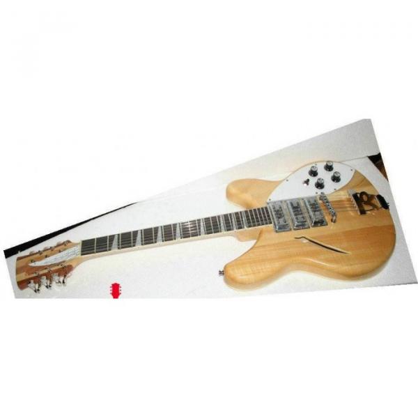 12 Strings Custom Shop 360  3 Pickups Naturalglo Electric Guitar #1 image