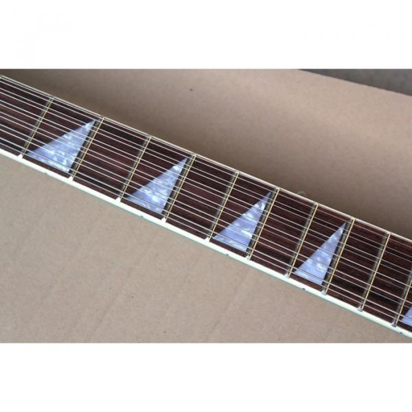 12 Strings Custom 360 2 Pickups Teal Green Electric Guitar #3 image