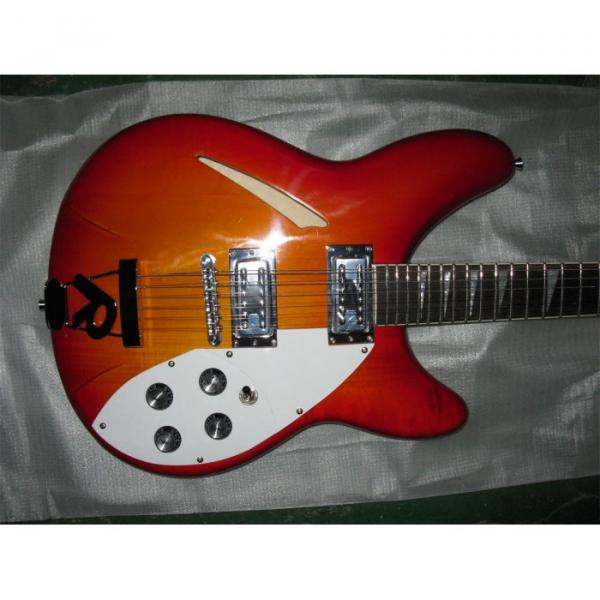 12 Strings Custom 360 2 Pickups Sunburst Electric Guitar #1 image