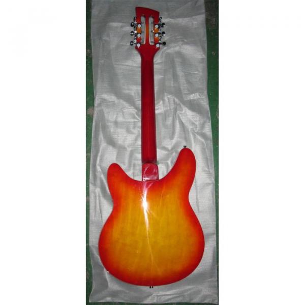 12 Strings Custom 360 2 Pickups Sunburst Electric Guitar #4 image