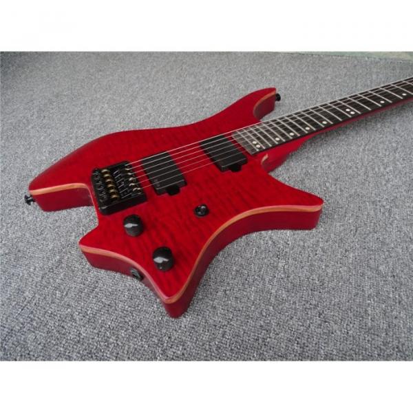 Custom Shop Steinberger Red Maple Top Headless Electric Guitar #3 image