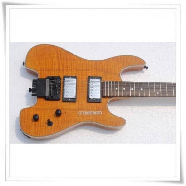 Custom Shop Natural Steinberger Headstock Electric Guitar #1 image