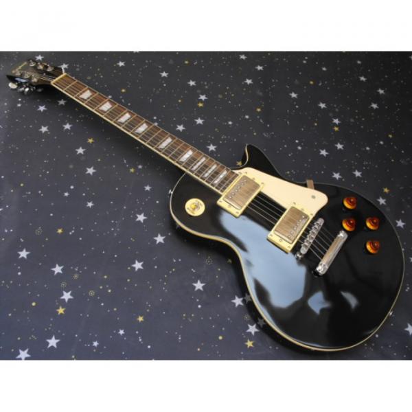 Custom Shop Black VOS Epi LP Electric Guitar #1 image
