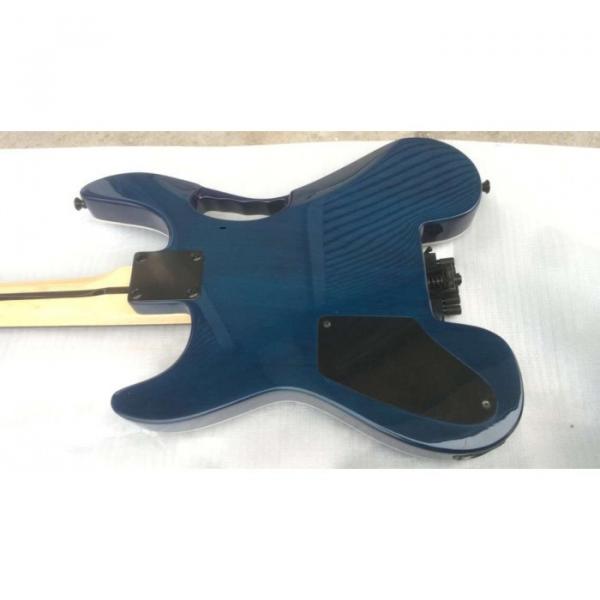 Custom Shop Black Steinberger Headless Electric Guitar Roman Number Inlays #5 image
