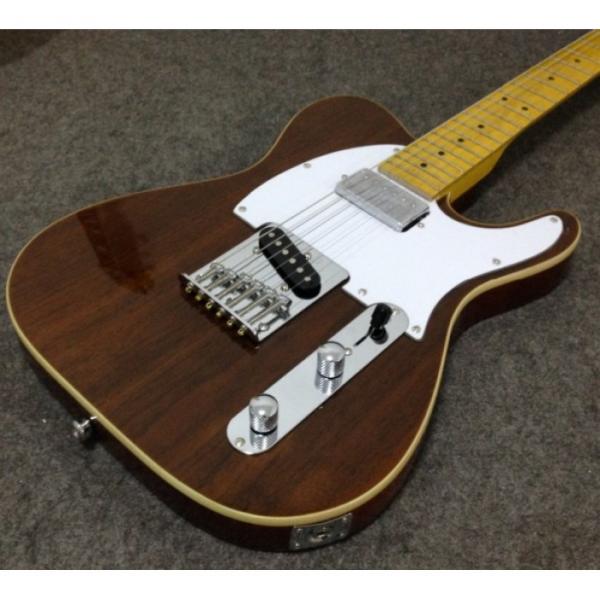 Custom Classic Telecaster Rosewood Body 6 String Electric Guitar #3 image