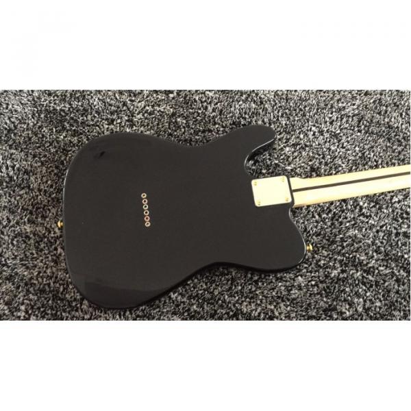 Custom Built Black Gold Paisley Design Telecaster Electric Guitar James Burton #3 image