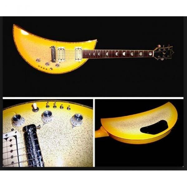 Custom Built Kawai Moonsalut Electric Guitar Color Options Real Abalone #4 image