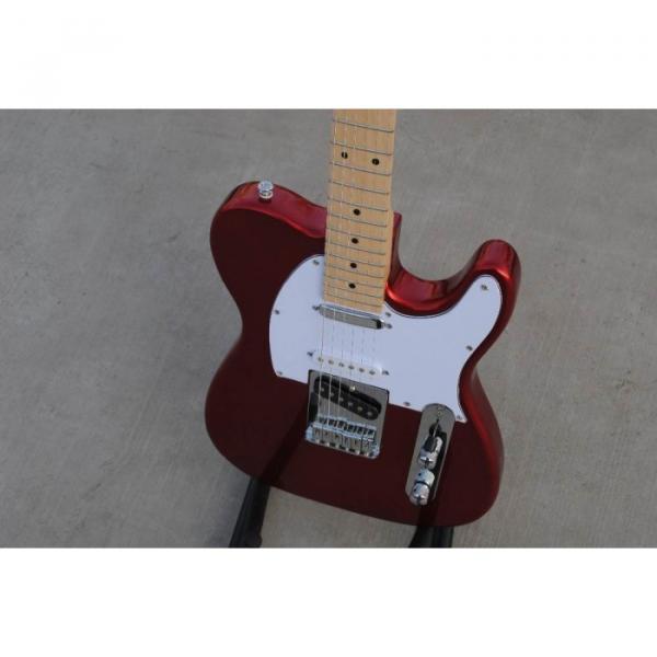 Custom American Standard Telecaster Metallic Red Electric Guitar #1 image