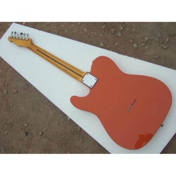 Custom American Telecaster Orange Electric Guitar #3 image