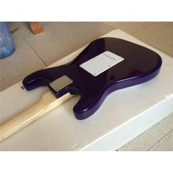 Custom American Stratocaster Purple Electric Guitar #3 image