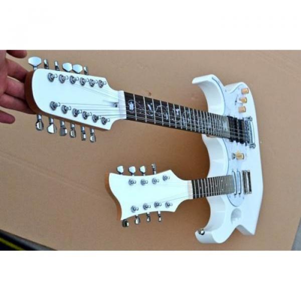 Custom Double Neck JEM7V 12 Strings and 8 Strings Guitar #3 image