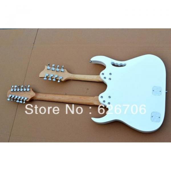 Custom Double Neck JEM7V 12 Strings and 8 Strings Guitar #4 image