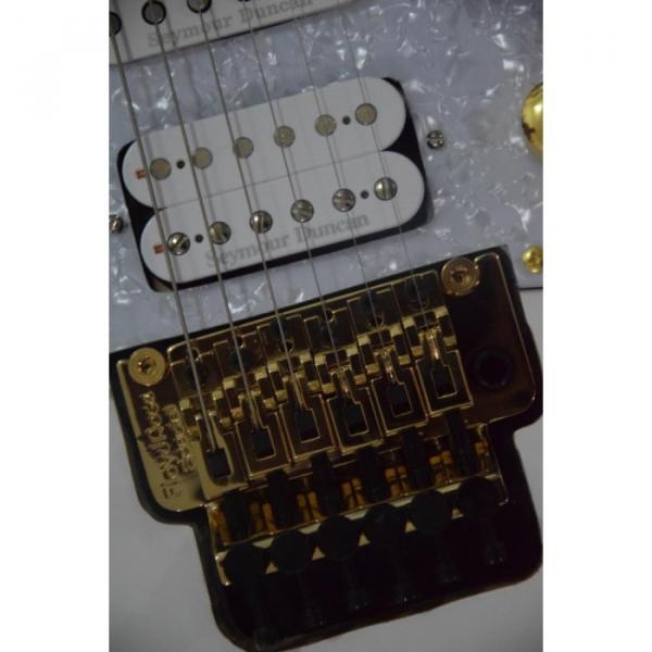 Custom JEM7V White Double Neck 6/12 Strings Guitar #2 image