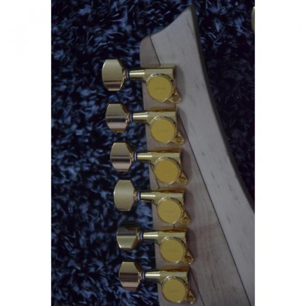 Custom JEM7V White Double Neck 6/12 Strings Guitar #3 image