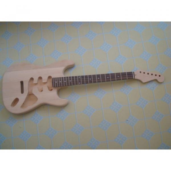 Custom Fender Stratocaster Unfinished Guitar Kit #4 image