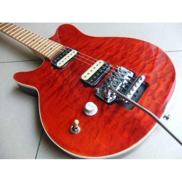 Custom Shop Music Man Ernie Ball Orange Quilted Maple Top 6 String Guitar #3 image