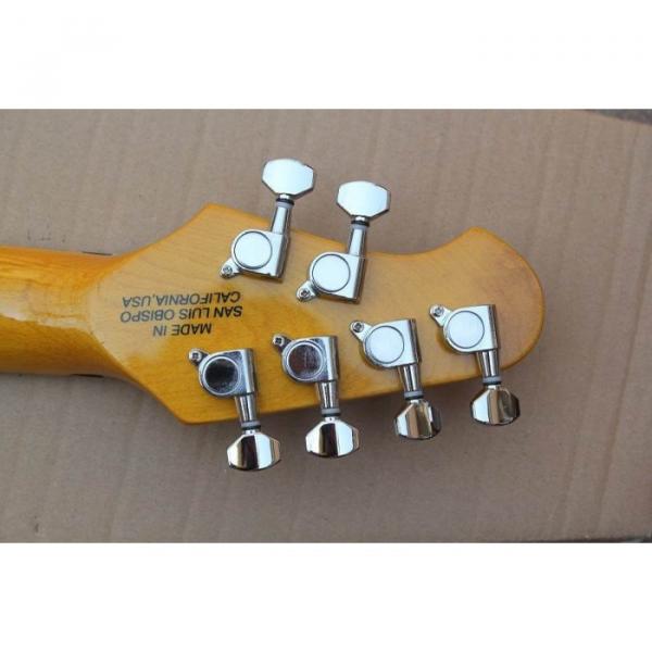 Custom Shop Music Man Ernie Ball Custom Orange 6 String Guitar Axis #3 image