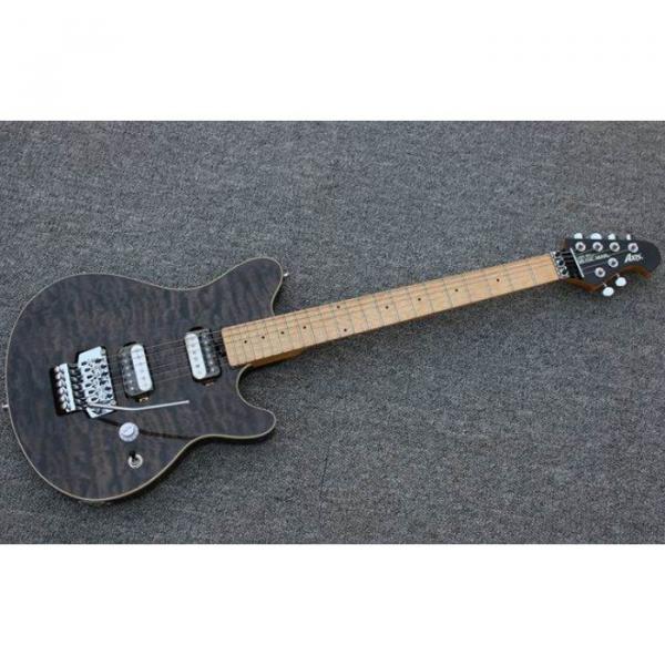 Custom Shop Music Man Ernie Ball Custom Gray 6 String Guitar Axis #1 image