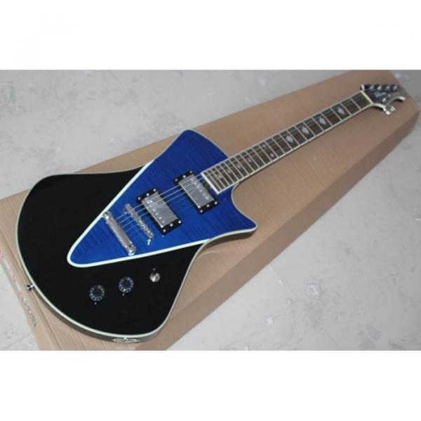 Custom Shop Music Man Blue Black Armada Ernie Ball Guitar #4 image